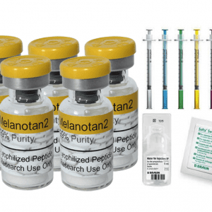 5 vial Melanotan 2 tanning injection kit