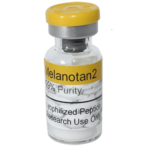 Melanotan 2 vial with syringe – peptide tanning injection alternative to sunbeds