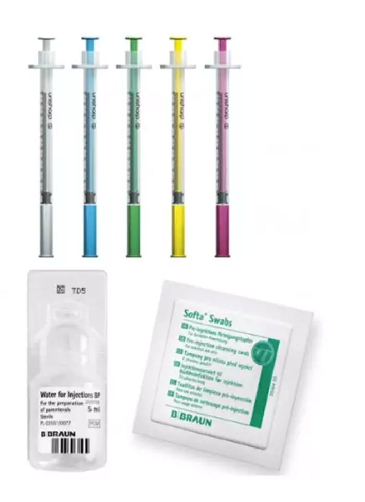 Kit Items for 1 Vial